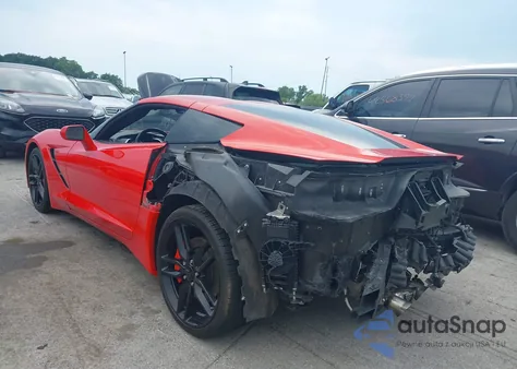 2019 Chevrolet Corvette Stingray from USA, damaged, VIN 1G1YB2D7XK5120595